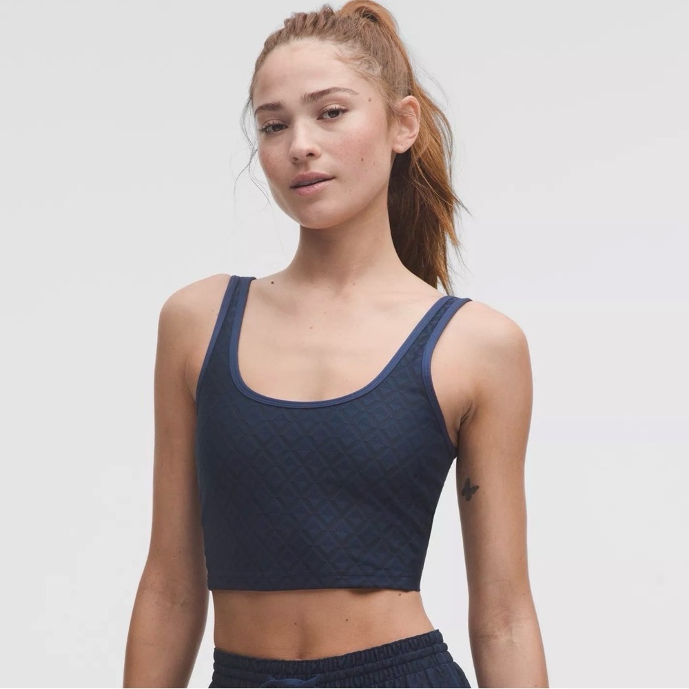 Lululemon Textured Tennis Mesh Bra/Tank